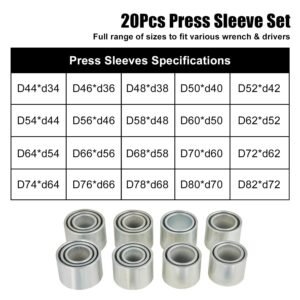 RS200019 (3) 28 PCS Master Press and Pull Sleeve Kit