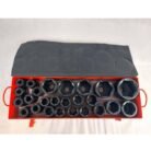 25PC 1" Drive Impact Socket Set