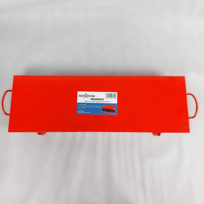 25PC 1" Drive Impact Socket Set