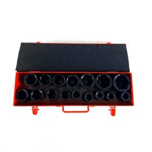 15PC 3/4" Drive Deep Impact Socket Set