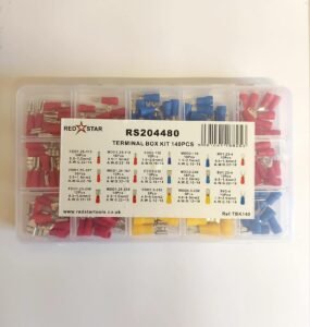 140PCS Electrical Terminal Box Kit